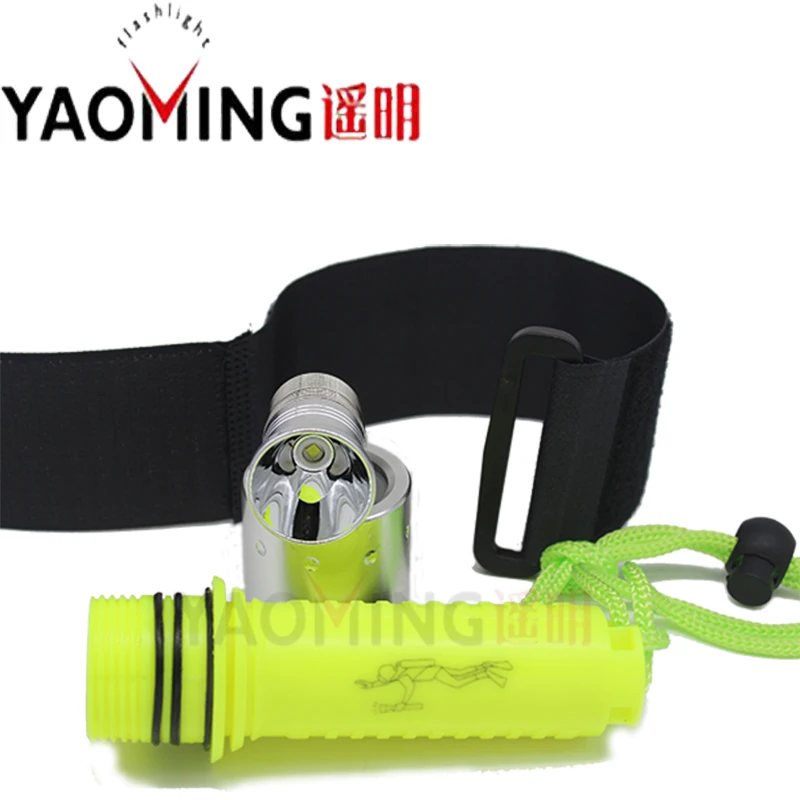 YAOMING Dive Light CREE XM L T6 LED 800LM 10 Вт подводный дайвинг фонарик для ныряния рыбалка