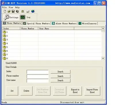 GSM-KEY-AC2000-Soft