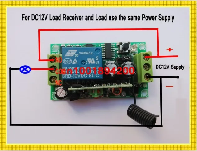 Модуль передатчика кодирования PCB+ 12 В DC приемник RF 3 в 3,7 в 4,5 в 5 в 6 в 9 в 12 В приемник передатчика пульт дистанционного управления Переключатель 315/433