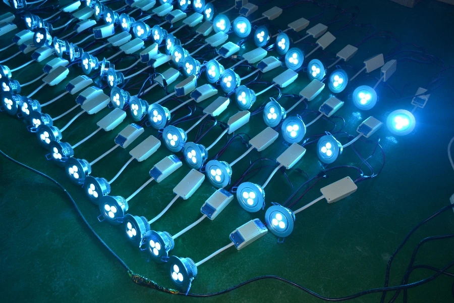 High Lumen 3x3W 3IN1 RGB 12 24vDC LED Ceiling Lightin Ceiling Lights