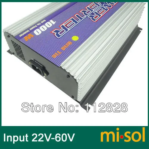 Сетки связали инвертор для фотоэлектрической системы 1000 Вт, 22v-60vdc Вход, 120 В AC Выход
