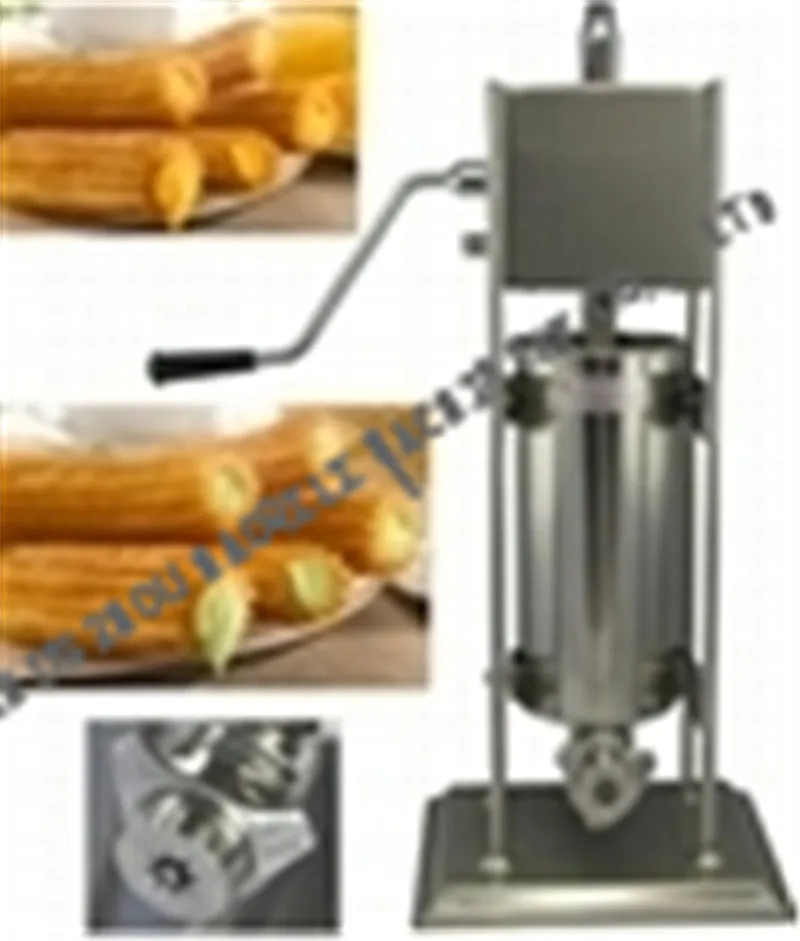High Quality 5l Vertical Type Fried Bread Stickmachine Churros Extruder Fried Dough Sticks