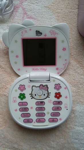Teléfono Móvil hello Kitty K688 +, teléfono móvil con dibujos animados