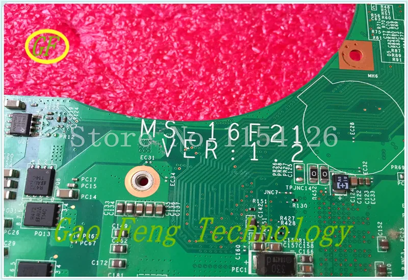 Материнская плата Latop MS-16F21 для MSI GT683DXR MS-16F2 VER: 1,2 материнская плата NON-INTEGRATED графическая