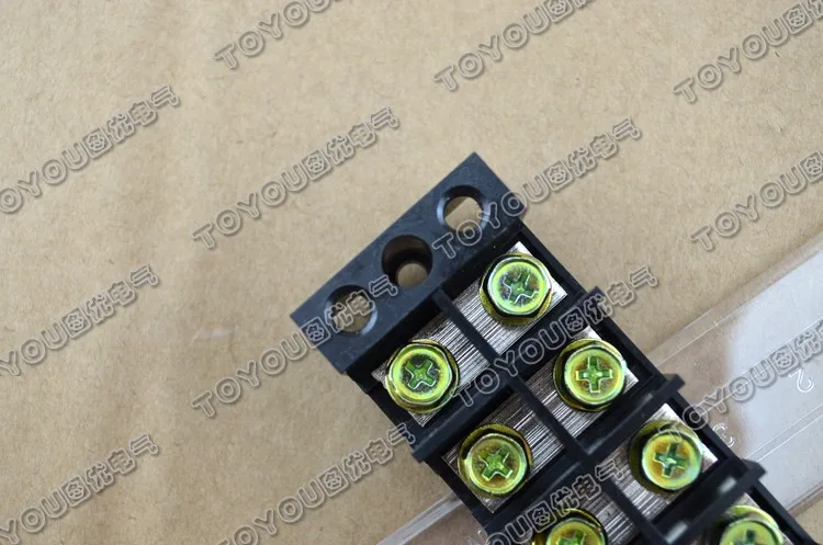 TBC-606 6Pin 60A 660V фиксированные клеммные блоки с барьером