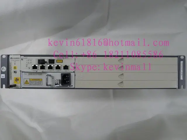 Цифровые абонентские линии Мультиплексор доступа IP DSLAM SmartAx MA5616 с ccub и переменного тока