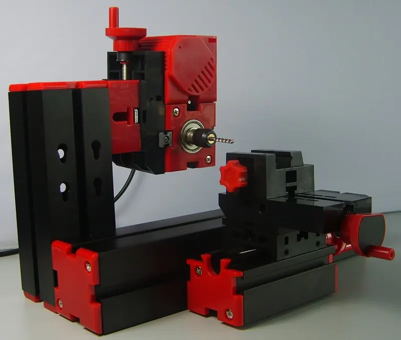 6 в 1 моторизованная мини-система инструментов, мини-станок с ЧПУ металлический токарный станок, джиг-пила, шлифовальный станок, бурильщик, фрезерный