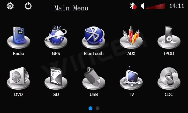HUA Main Menu 01