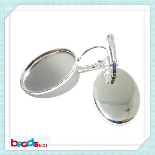 Beadsnice ID12111 элегантный подарок Античная Бронза уха кабошон основы diy 18x25 мм серьги Овальный для нее