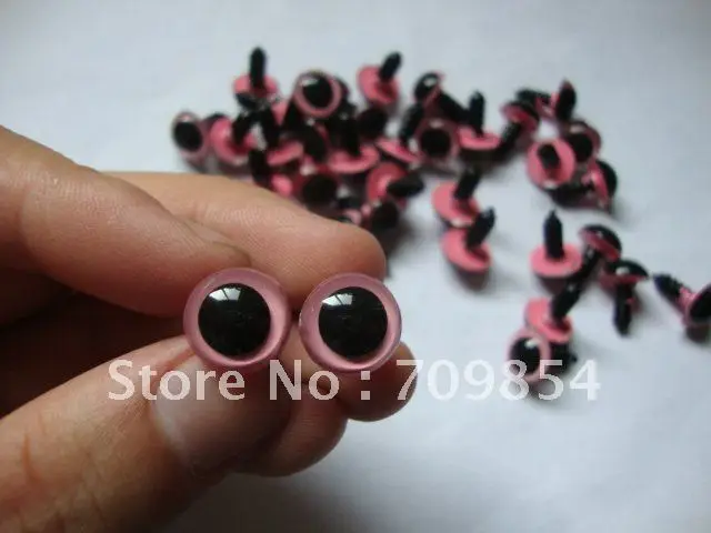 Бренд синий 13*19 мм wth lash игрушечные глаза безопасные пластиковые глаза для игрушек результаты+ шайбы/500 шт
