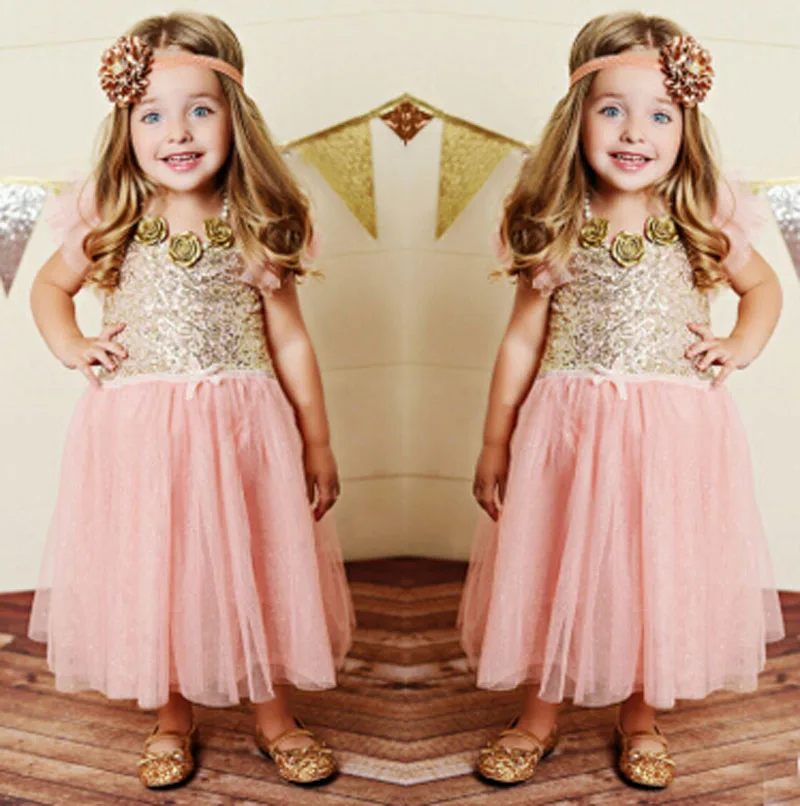 

Baby Girls Tutu Dress Princess Birthday Party Dresses