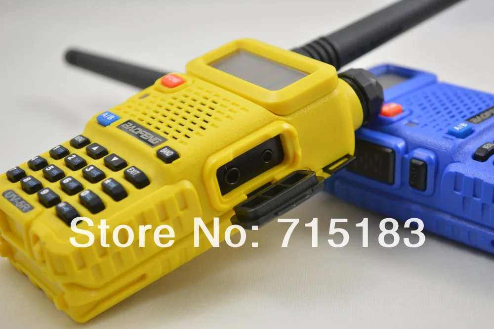 2 шт. BAOFENG UV-5R 5 Вт рация 136-174/400-520 МГц двухдиапазонный UHF/VHF портативный Ham двухстороннее радио 128CH UV5R