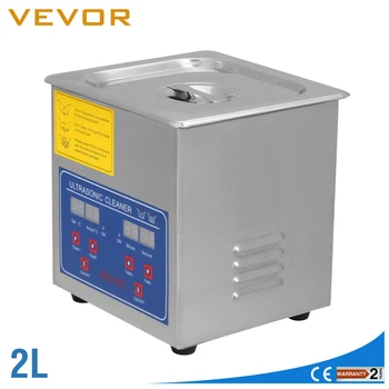 

VEVOR Professional Digital 2L Ultrasonic Jewelry Cleaner with CE Newest equipment household perfered 110V/220V