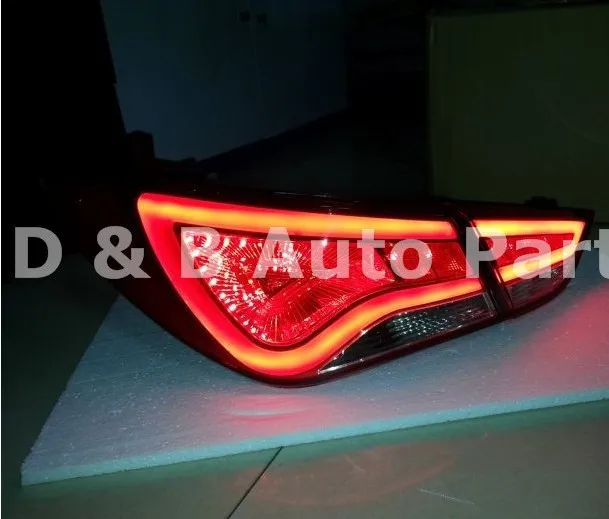 1 пара Высокое качество светодиодный задний светильник s задние лампы для hyundai Sonata 2010'-up