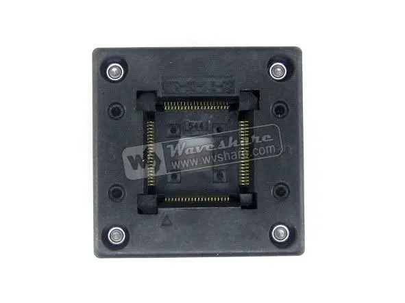 QFP80 TQFP80 LQFP80 PQFP80 OTQ-80-0.5-02 QFP IC тест ожога в гнездо Enplas 0,5 мм шаг