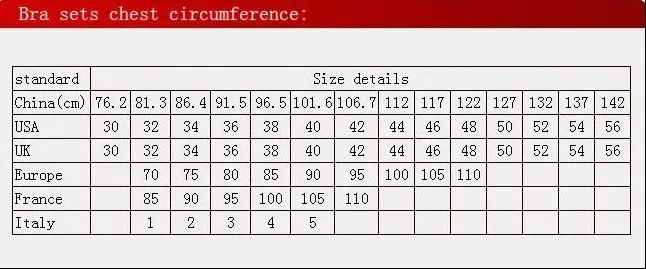 bra size 1
