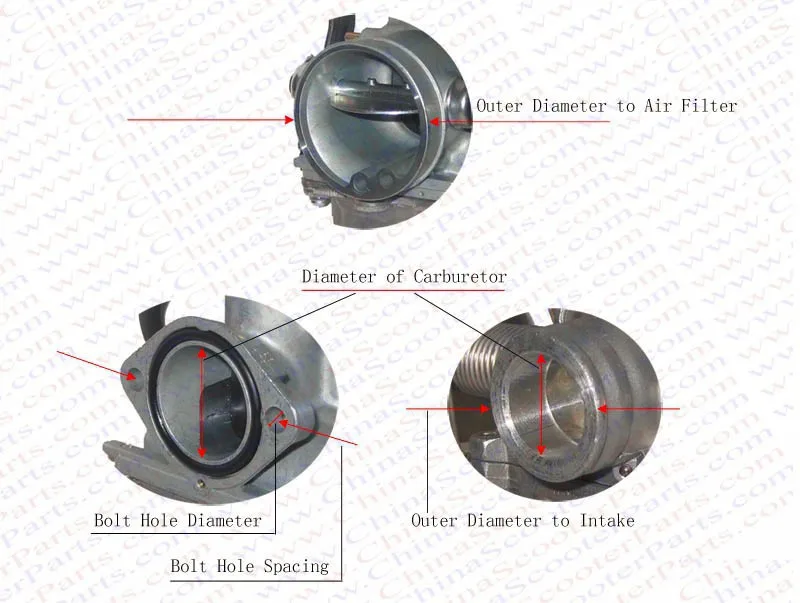 Косо PWK Высокопроизводительные 28 мм Карбюраторы для мотоциклов комплект для ATV Картинг скутер