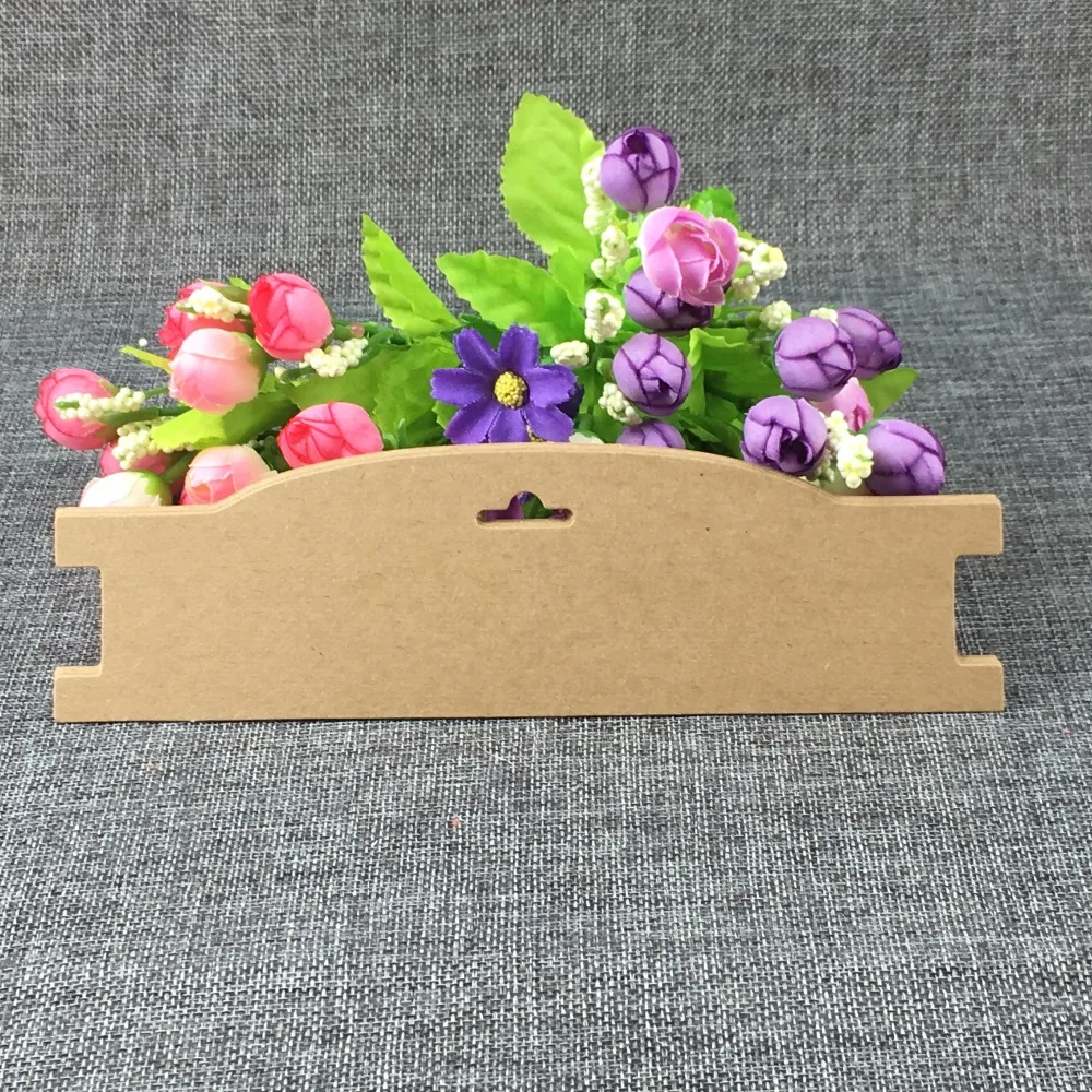 Новый стиль 200 шт./лот 21*6 см крафт-бумага подвесное ожерелье открытки