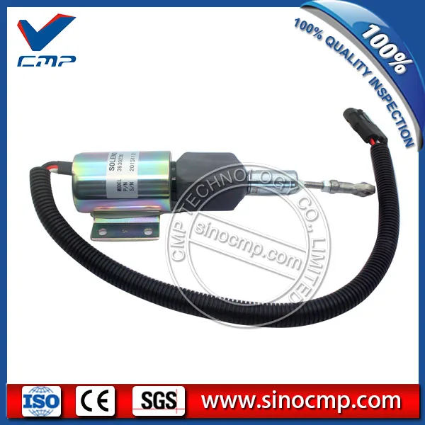 CMP 24v stop solenoid valve 3930236 for cummins excavator