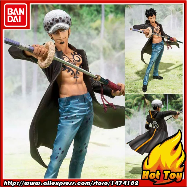 100% оригинал BANDAI Tamashii Figuarts ZERO Action Figuarts-Trafalgar Law -Dressrosa Arc от &quotONE PIECE&quot | Игрушки и