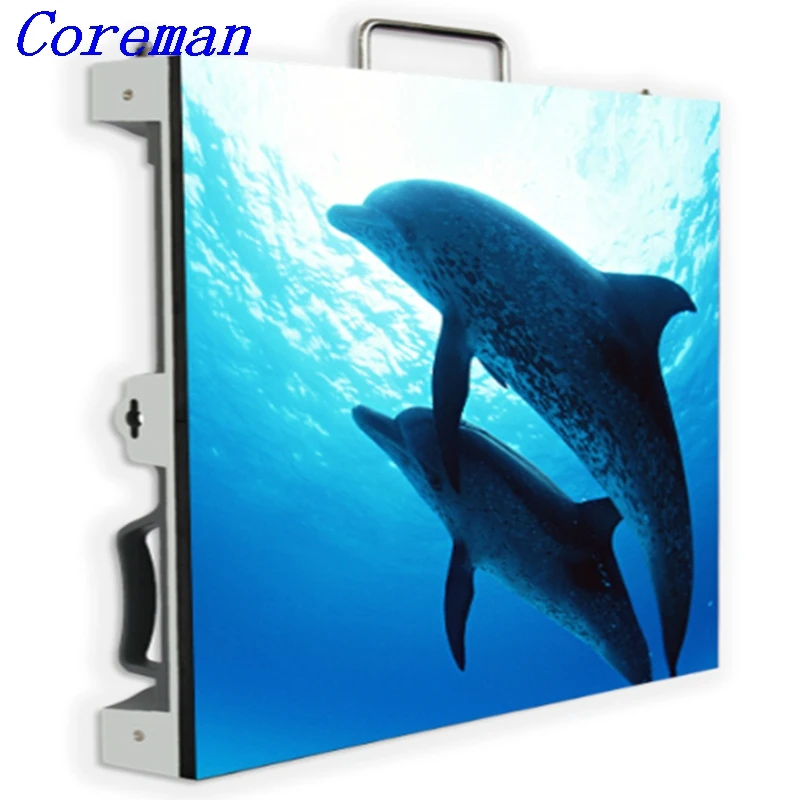 Coreman P3 led Крытый 128 p3 RGB led панель кабинет тонкий Прокат светодиодный дисплей комплект HDl-P2.5 P3 P4 P5 P6 P8 P10 Крытый полный цвет
