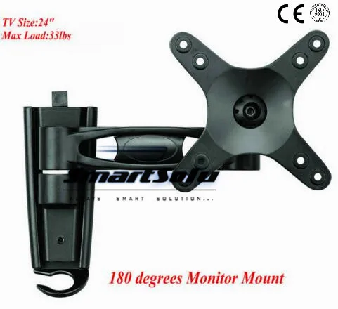 

Free Shipping Vesa 75x75,100x100 Aluminum Monitor Wall Mount LED LCD TV Screens