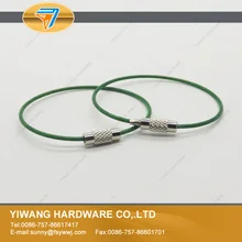 Aliexpress продаж хорошо нержавеющей стальной трос Винт блокировки кольца 150 мм 10 шт./упак. висит кольцо