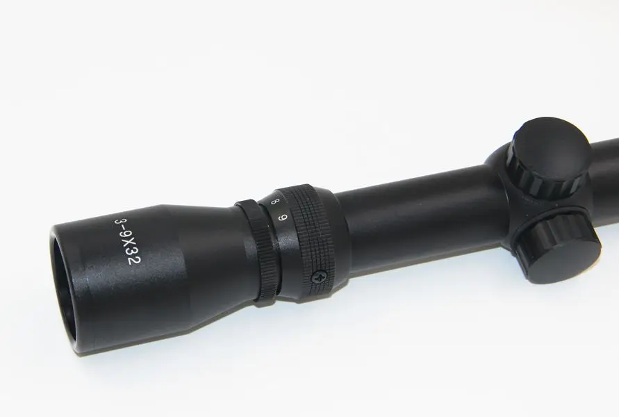 Riflescope Горячая 3-9x32 подходит для всех крепление ружья для оптики Тактический телескопический прицел для охоты