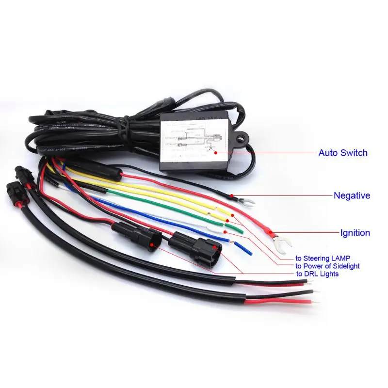 

New arrival DRL Controller 12 V Car Auto LED Daytime Running Light Relay ON OFF Switch Dimmer Suitable for all vehicle