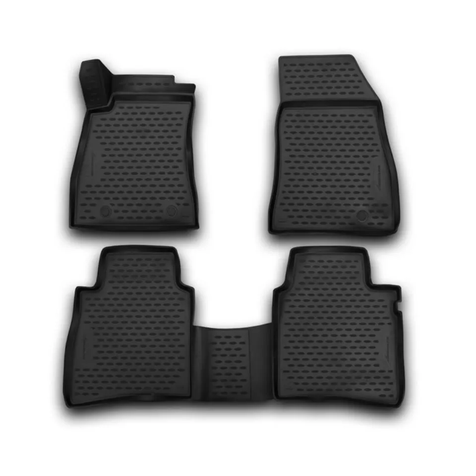 Для Nissan Tiida II- Коврики 3D в салон 4 шт./компл. полиуретан Element NLC3656210K