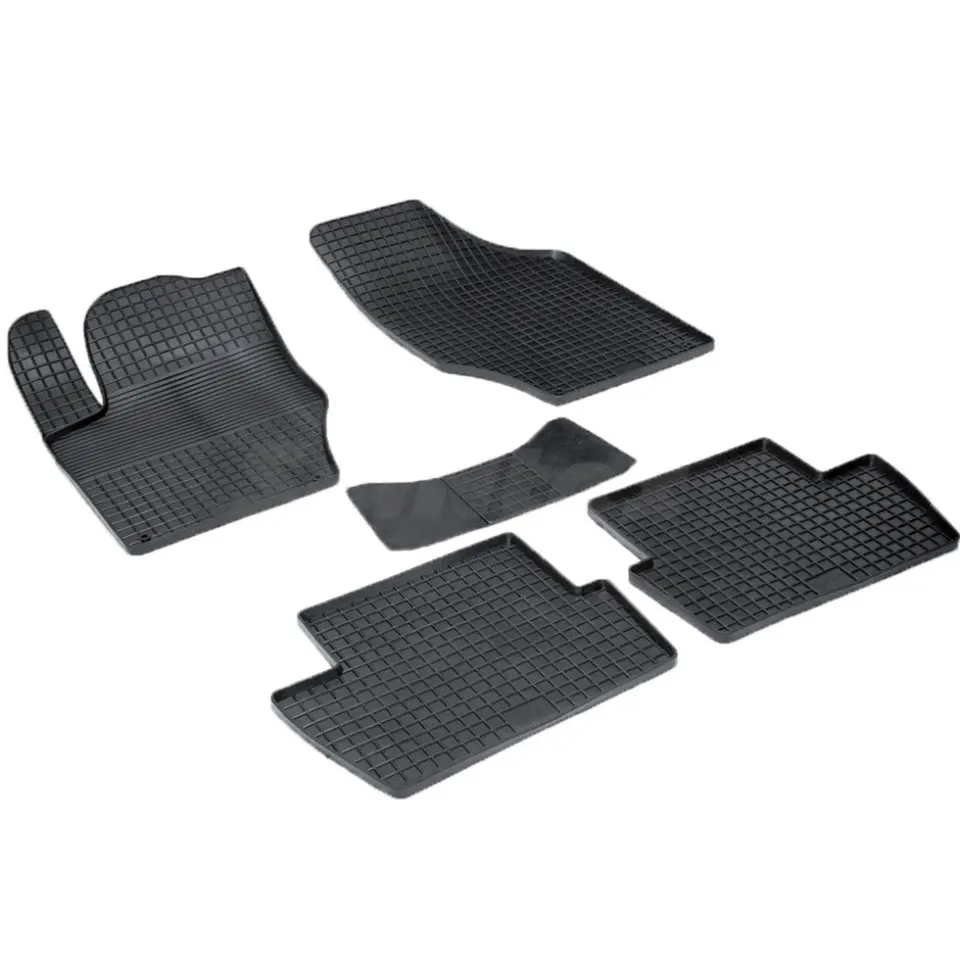 Rubber grid floor mats for Peugeot 308 2011 2012 2014 Seintex 00746in