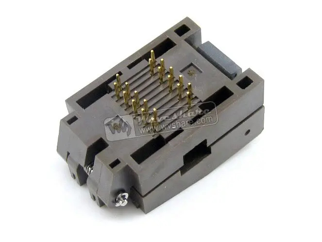 SOP20 SO20 SOIC20 FP-20-1.27-06 Enplas IC Тесты burn-в гнездо адаптера Программирование 5,3 мм Ширина 1,27 мм шаг