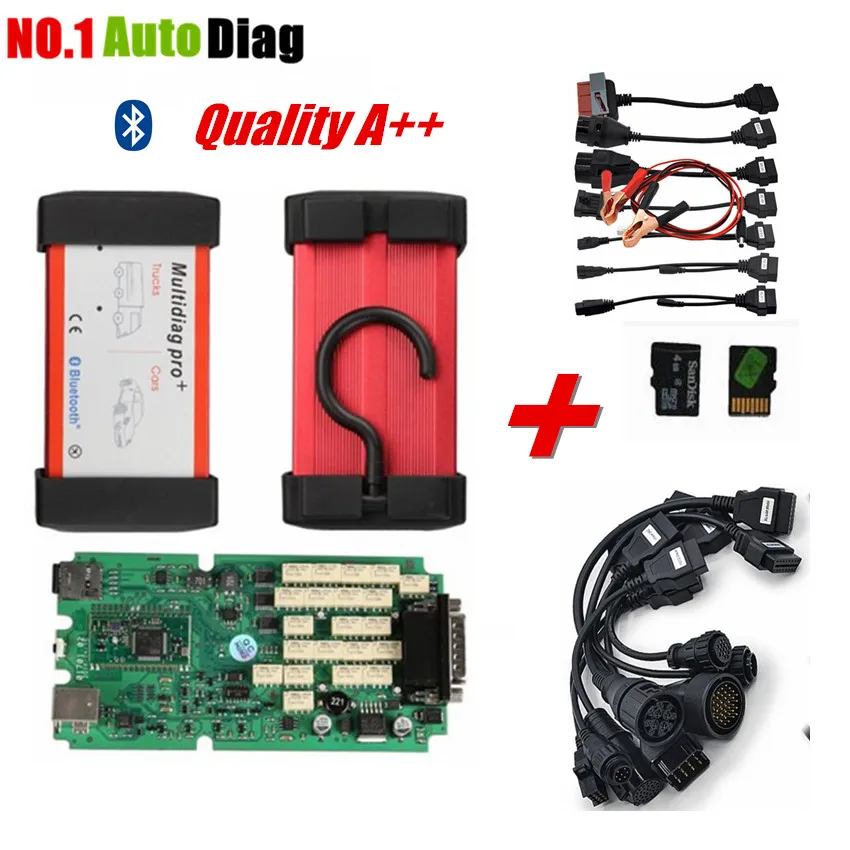 Prix pour Qualité A + + dernière version 2014.3 Bluetooth Multidiag pro + même comme CDP Plus Scanner + 4 GB TF Carte + ensemble complet De Voiture et Camion câbles Prix pour Qualité A + + dernière version 2014.3 Bluetooth Multidiag pro + même comme CDP Plus Scanner + 4 GB TF Carte + ensemble complet De Voiture et Camion câbles