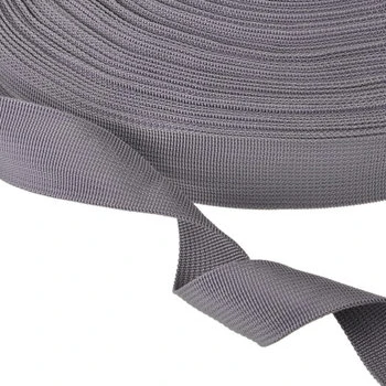 25 мм шириной 100 ярдов чистый цвет 900D PP лямки полипропиленовые ремни для рюкзака - Цвет: 9 dark gray