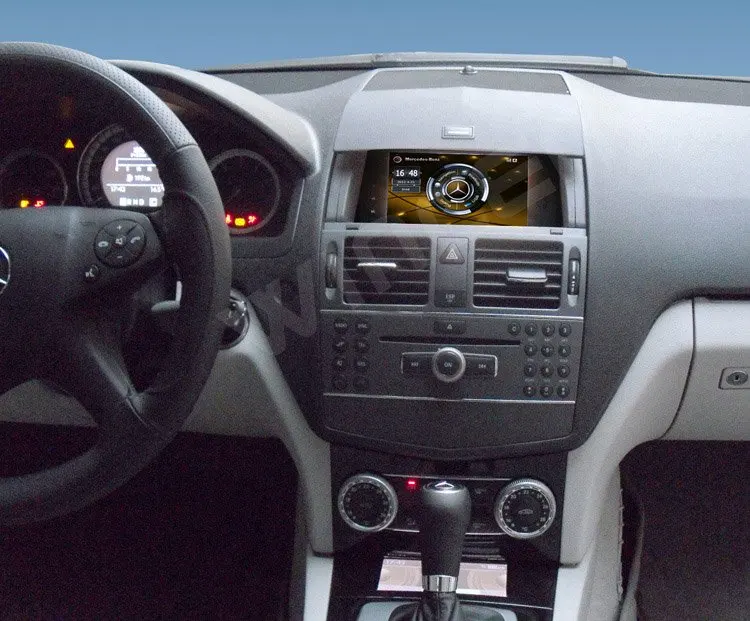 6,2 "автомобиль DVD gps плеер для BENZ C Class C200 C180 W204 2008-2010 с MP5 Функция Бесплатная доставка + карты с картой