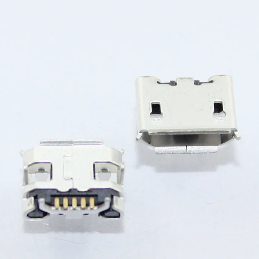 

cltgxdd For Mini microUSB jack socket connector,5 pin Small Ox horn 100pcs/lot