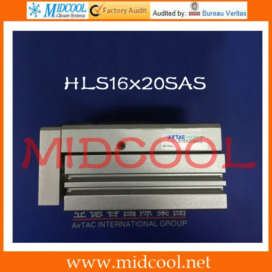

Original AirTAC Compact slide cylinder(Roller bearing) HLS Series for HLS16x20S
