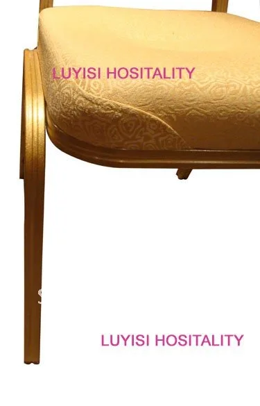 Stackable Aluminum banquet chair,comfortable Mould seat with high density,wholesale,fast delivery