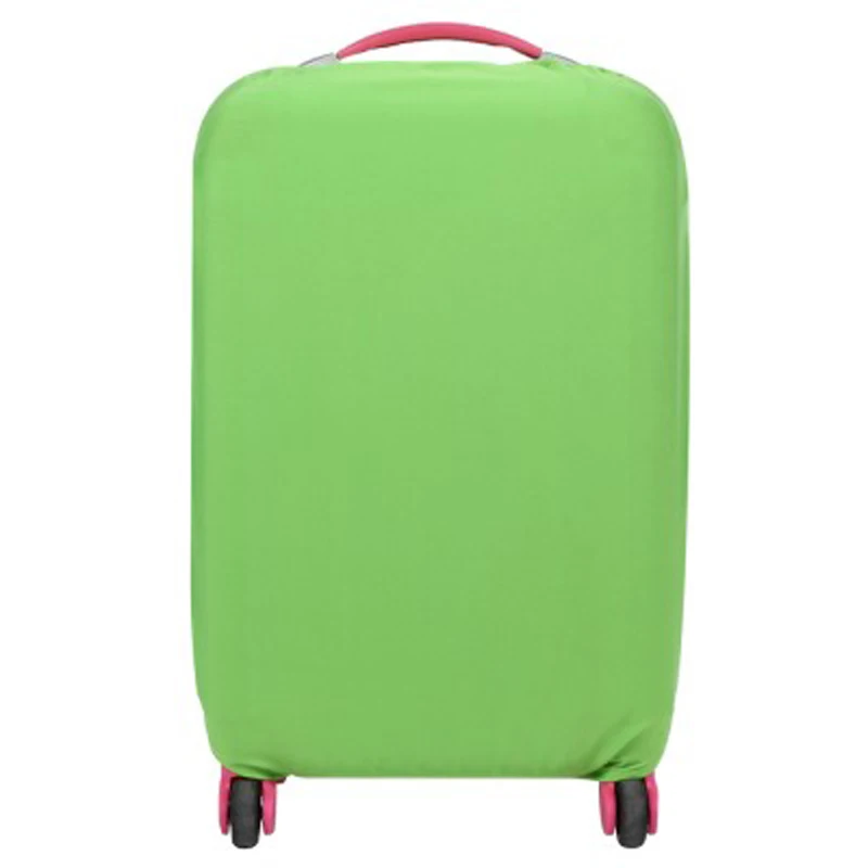 1pcs Stretch fabrics Solid Color Luggage Protective Cover Case Suitcase Dustproof Cover Organizer Wholesale Accessories Supplies