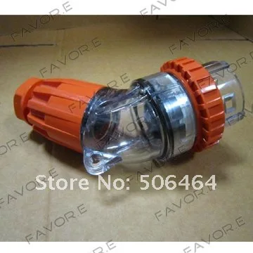 10A 4PIN 3 фазы угловой Электрический разъем IP66 56PA410