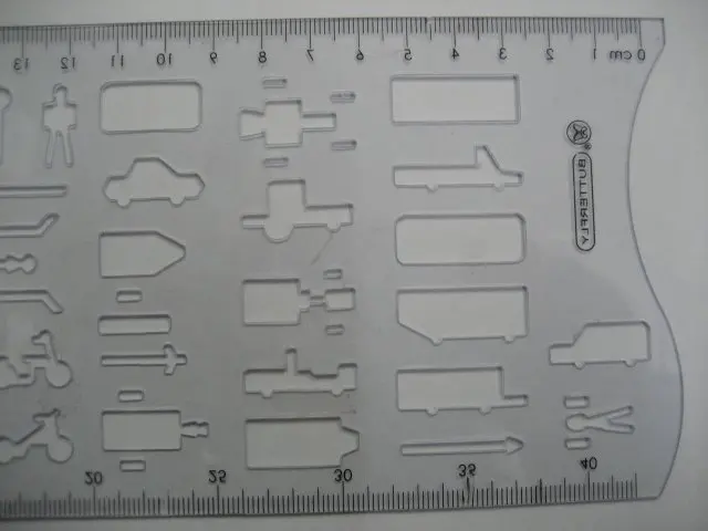Plastic Drawing  ruler , transport , White , Wholesale and retail 