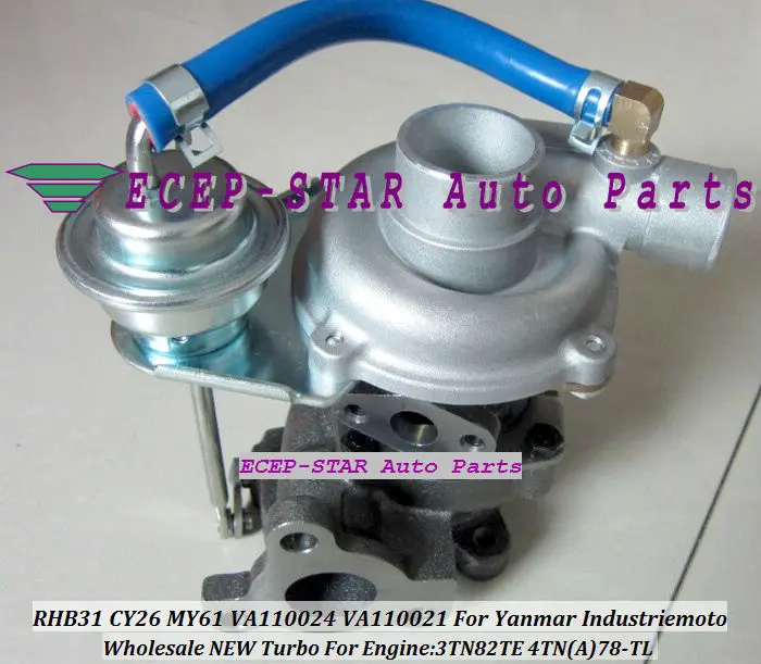 RHB31 CY26 MY61 VA110024 VA110021 For Yanmar Industriemoto 3TN82TE 4TN78-TL Turbocharger) (3)
