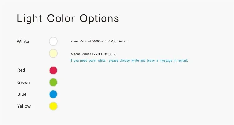 Color Options
