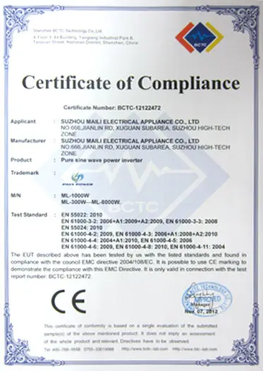 От производителя(Сертификация CE& по ограничению на использование опасных материалов в производстве& одобренный SGS, DC12v AC220v-240v 4000 Вт/4kw инвертор с чистым синусом на использование опасных материалов в производстве электрического и электронного оборудования Инвертер/солнечный инвертор, мы предоставляем один год гарантийного срока