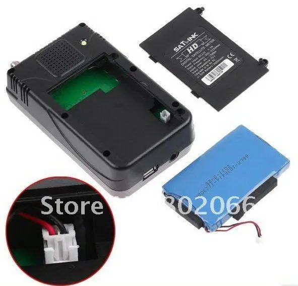 2012 free shipping HD mpeg4 DVB-S2 satellite finder meter  Satlink Digital Displaying Satellite Finder Meter satlink ws 6922