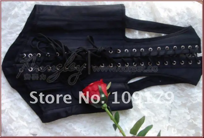 Black Strap Waist Training Underbust Corset 2012 (1).jpg