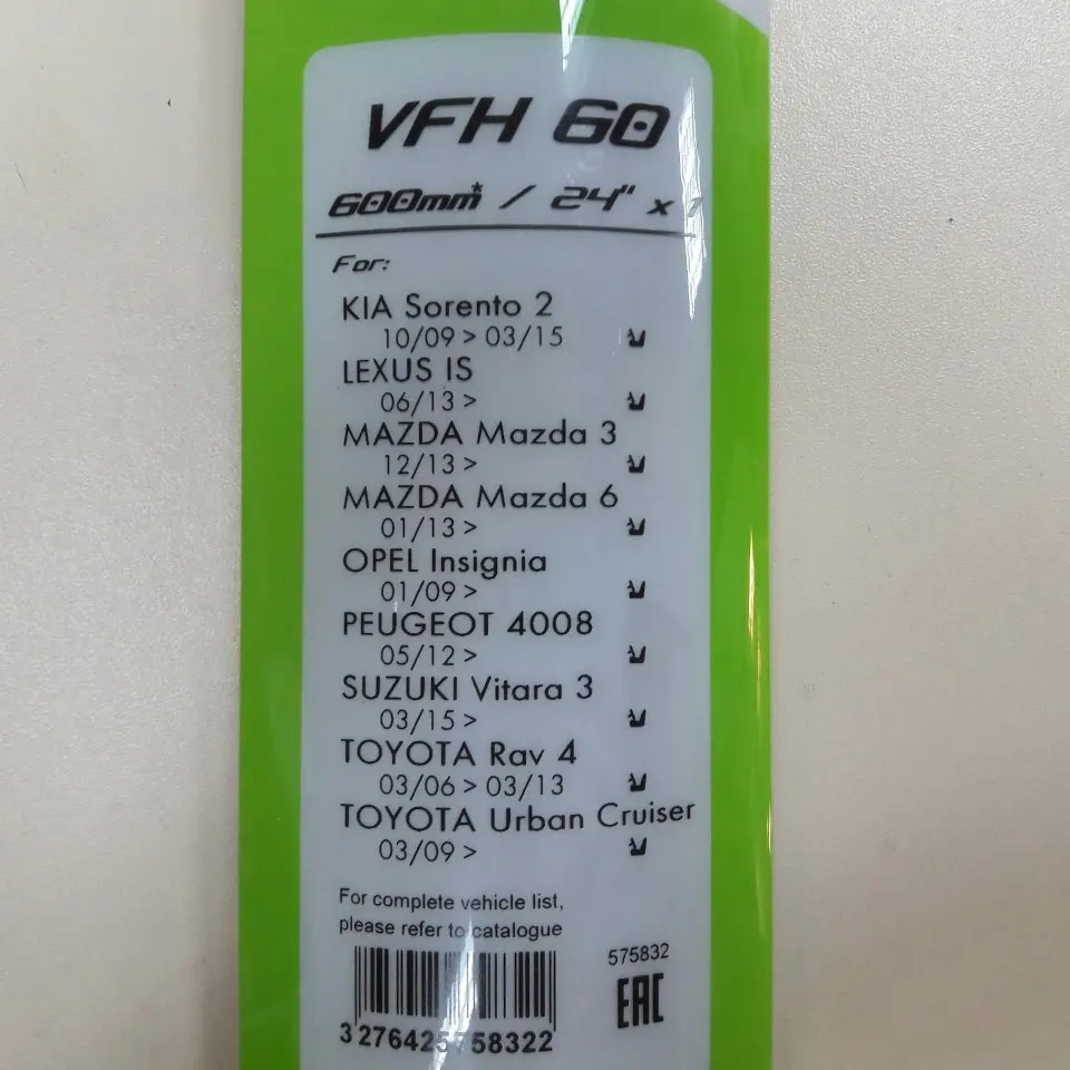 Щётка Стеклоочистителя Valeo First Covertech VFH60 Hybrid 600 мм х 1 штука