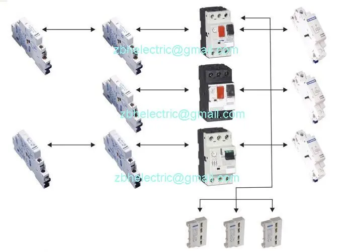 Gv2-rs01/gv2-rs02/gv2-rs03/gv2-rs04/gv2-rs05 Двигатель защиты автоматический выключатель 0.1-0.16 ампер/0.16-0.25 ампер/0.25-0.4 ампер/0.4-0.63am