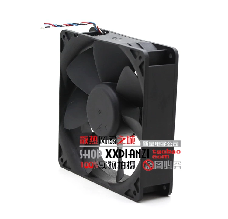 SUNON efe0381b1-q020-f9b 12 В 14 см 140 мм 7.92 Вт преобразователь ШИМ Сервер вентилятор охлаждения