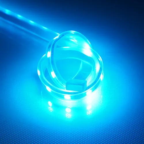 Waterproof-IP67 1 м DC 12 В SMD5050 гибкий светодиодный полосы 60 светодиодный ы за метр, белый, красный, зеленый, синий, желтый, RGB, белый фон
